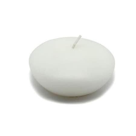 Zest Candle Zest Candle CFZ-045 3 in. White Floating Candles -12pc-Box CFZ-045